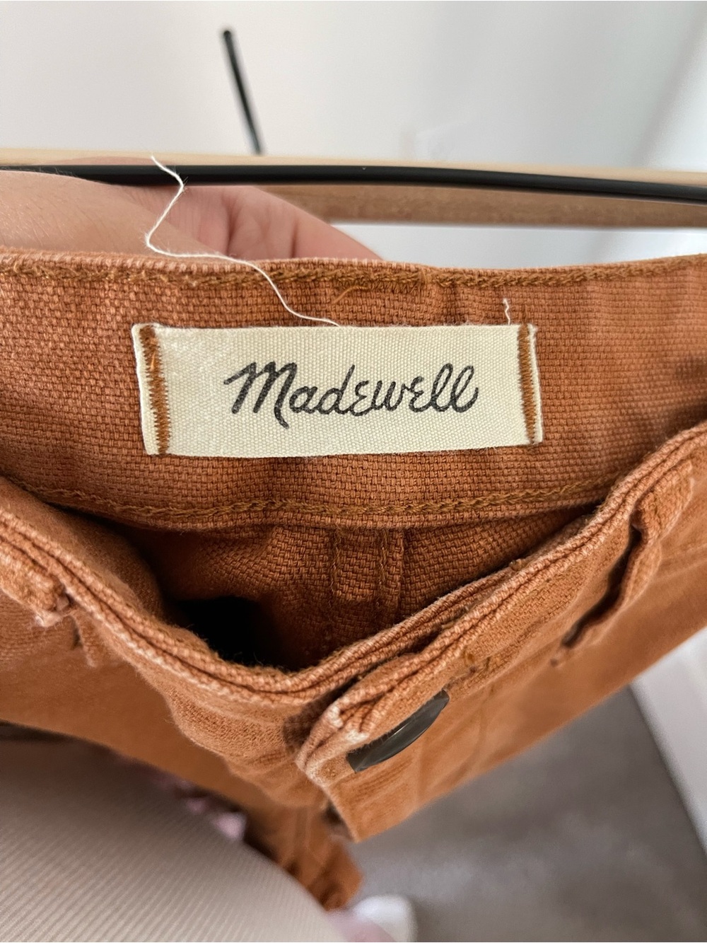 Madewell Rust Brown Women's Jeans